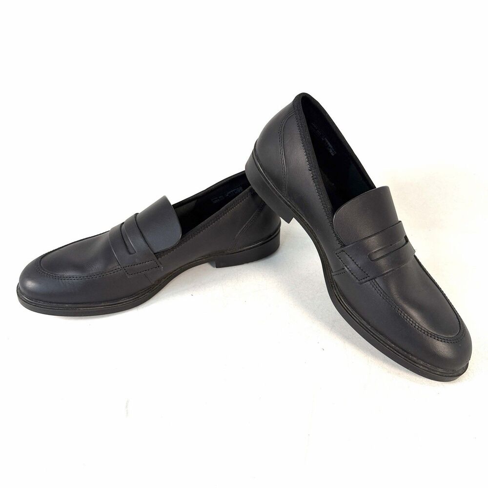 Ecco Women’s Black Leather Penny Loafers size 39EU/ 8-8.5 US